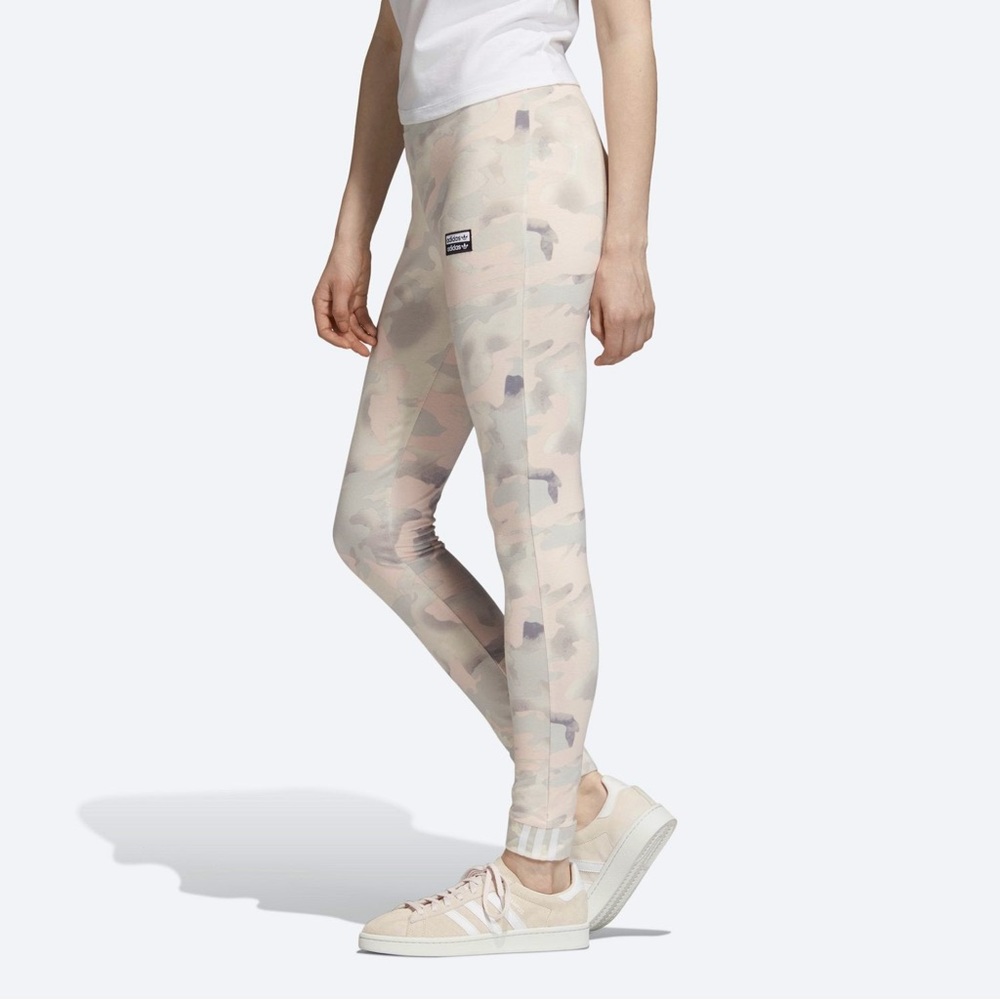 ADIDAS ORIGINALS | Pink Camo Lifestyle Leggings | SIZE M